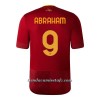 Camiseta de fútbol AS Roma Abraham 9 Primera Equipación 2022-23 - Hombre